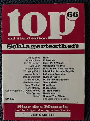 Top schlagertextheft 66 - top, nr.