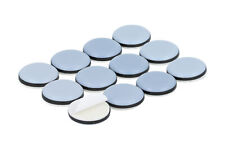 12 x Teflongleiter selbstklebend 19 mm Möbelgleiter rund PTFE Bodengleiter