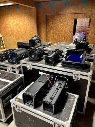 Theaterscheinwerfer inkl - 40, theaterscheinwerfer,