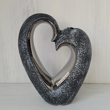 Formano vase herz anthrazit - herz,