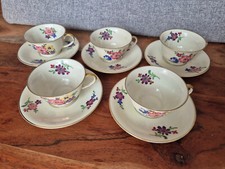 Rosenthal Kronach Bavaria Elfenbein  4 x Mokkatassen &  4x Untertassen  1930er
