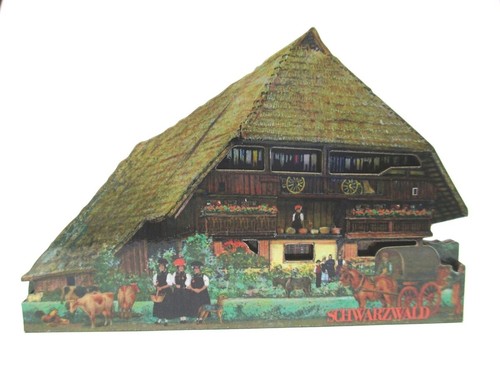 Schwarzwald haus holz souvenir - holz,