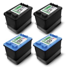 4x Eurotone Eco Patrone 2+2 f�r HP DeskJet D-1311 D-1460 f?335 f?2288 f?2276