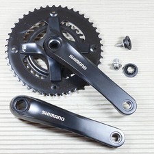 Shimano FC-TY501-2 Kurbel 46 30 Zähne Länge 170 mm schwarz 4-kant 2x7 2x8 fach