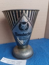 ⚠️X27⚠️ Messbecher Luchs   Küche Germany Antik Blech Original Deko 