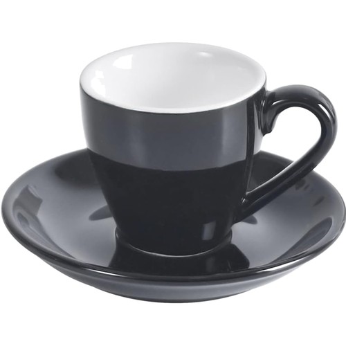 Espressotasse mit untertasse - espressotasse,