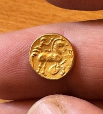 Keltische Goldmünze/