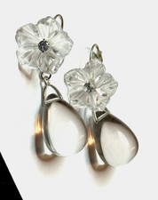 Elegante Ohrringe Bergkristall