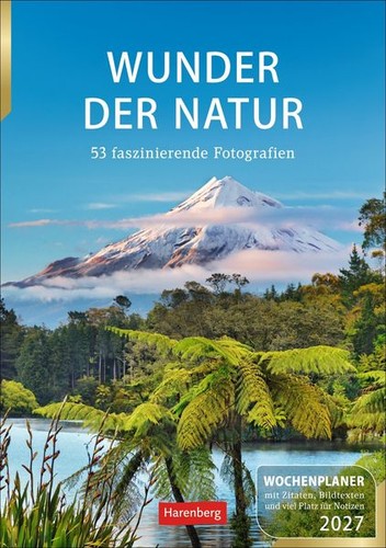 Wunder der natur wochenplaner - wunder,
