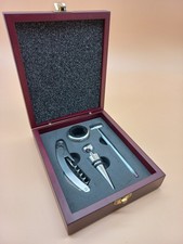 Geschenk Box 4 teiliges Wein