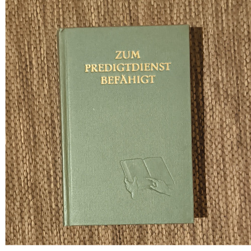 Zum predigtdienst befähigt - zum,