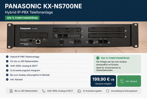 Panasonic ns700ne hybrid - kx-ns700ne,