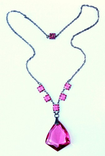 Art deco collier necklace - deco, collier,