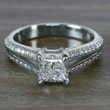 1.80CT Solitaire Prinzessin