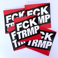 FCK TRMP Sticker| quadratisch