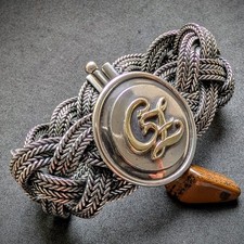 Vintage Flecht Armband 835