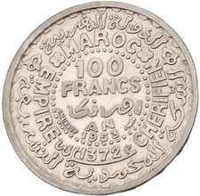 Marokko 100 Francs 1953 (