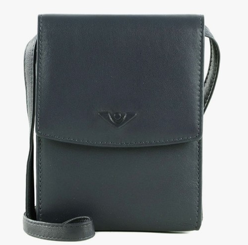 Schwarze leder tasche - schwarze,
