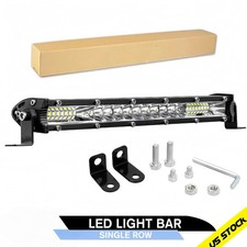 10'' LED Light Bar Spot Flood