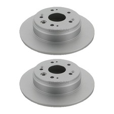 2 Bremsscheiben voll Ø 281,8