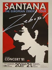 Santana european zebop tour - -,
