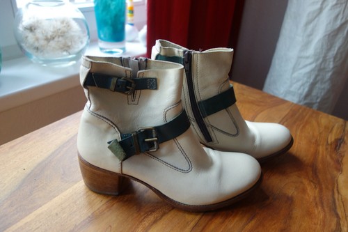 Moma stiefeletten weiss - stiefeletten, grün