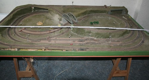 Ddr eisenbahnplatte mit - tt,
