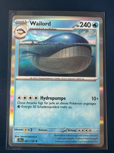 Wailord 041 159 holo - wailord, 041/159