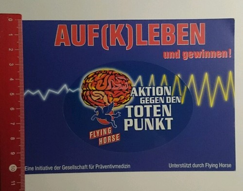 Aufkleber sticker flying - aufkleber/sticker:,