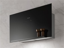 Miele DA 9091W Kopffrei-Dunstabzugshaube schwarz flach Touch Glas 88x50x25,6 cm