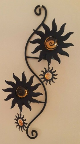 Wand kerzenständer sonne - wand,