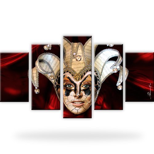 Joker maske abstrakt - joker,