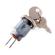 Zündschloss + Zündschlüssel 2 Polig passt an einige E Start Mäher Rasenmäher