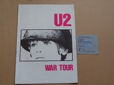 U2 - War Tour - 1982 UK Tour