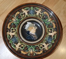 Historismus Teller Majolika