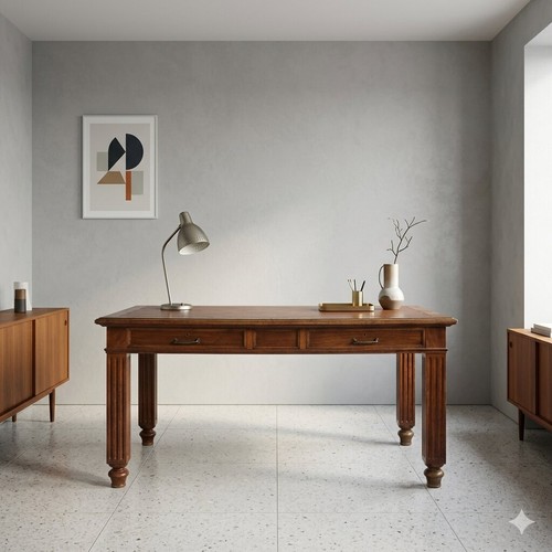 Antiker schreibtisch walnuss - antiker,