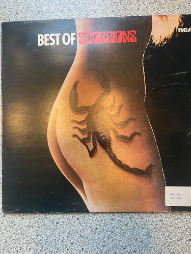 Vinyl scorpions best - scorpions, of"