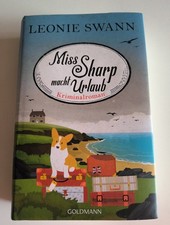  Leonie Swann - Miss Sharp macht Urlaub Kriminalroman Buch Hardcover 