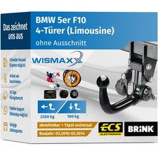 ANHÄNGERKUPPLUNG für BMW 5er