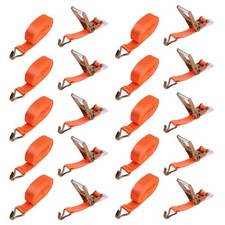 Returned 10x Spanngurt 5t 8m 2500 daN 5000 daN kg Zurrgurte LKW Anhänger 8 Meter