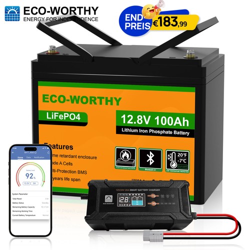 100ah lifepo4 bluetooth - 12.8v,