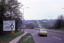Foto 6x4 Blick von der Avenue (1982) Fareham Blick auf den Kreisel um 1982