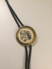 Westernkrawatte Western Krawatte Kette Kordel Metall Kordel Tie