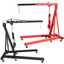 Werkstattkran Klappbar für Lasten bis 2TON Hubarm Lastkran Motorkran Motorheber