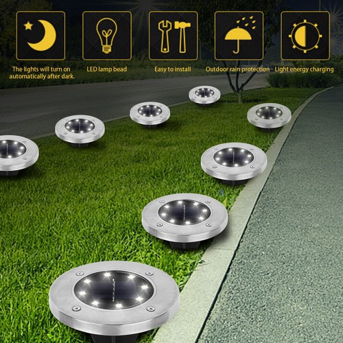 8led solarleuchte - 8led,