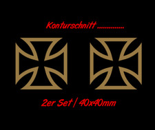 2er Set Aufkleber, 3 Farben