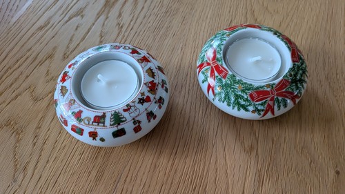 Zwei arzberg teelichthalter - zwei,