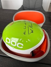 POC Kinder Skihelm RS mit Unterschrift von F.Neureuther I Gr.51-52 I Weiß-Grün