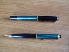 Pelikan Schreibset - M 400  und D 450 - Stresemann - plus Tintenfass 78