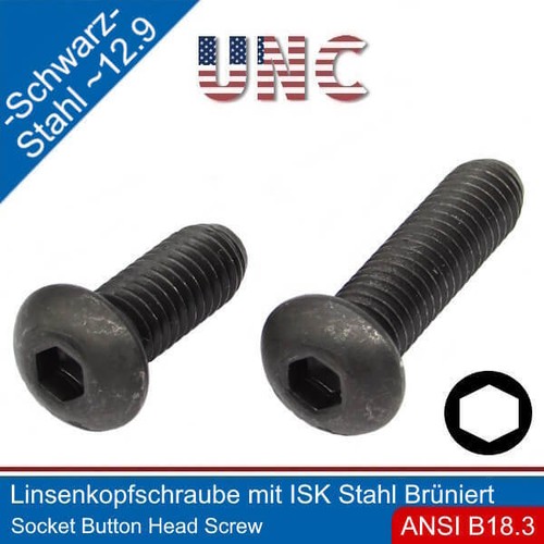 Linsenschraube mit